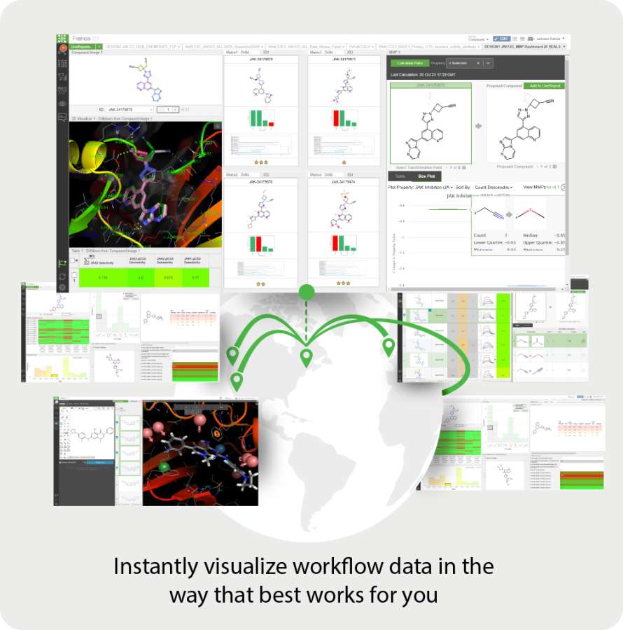 live design visualize workflow graphic